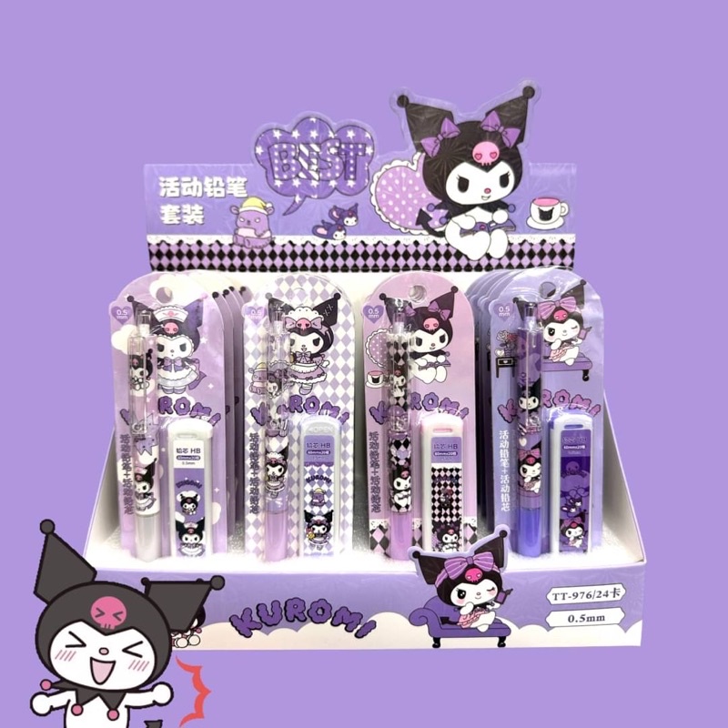 Kuromi Auto-pencil 24pcs