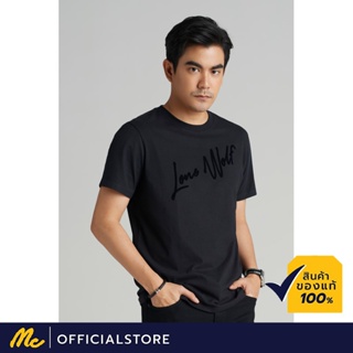 Mc Jeans เสื้อยืด  Mc x J Lone Wolf สีดำ รุ่น MTSZ670เสื้อยืดอินเทรนด์_39