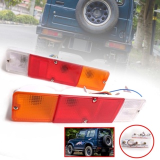 ไฟท้าย รุ่น ซูซุกิ ซามูไร SUZUKI SAMURAI SJ410 SJ413 ปี 1981 - 1998 รวมชุดสายไฟ 3 สี 1 คู่ มีขายแยก