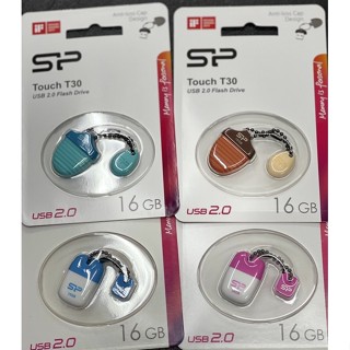 แฟลชไดร์ฟ 16gb SP Silicon Power USB Flash Drive 2.0 16GB ( SP )รุ่น T30,T07 ในเครือ Kingston งานแท้ 100% 📦สินค้าพร้อมส่ง