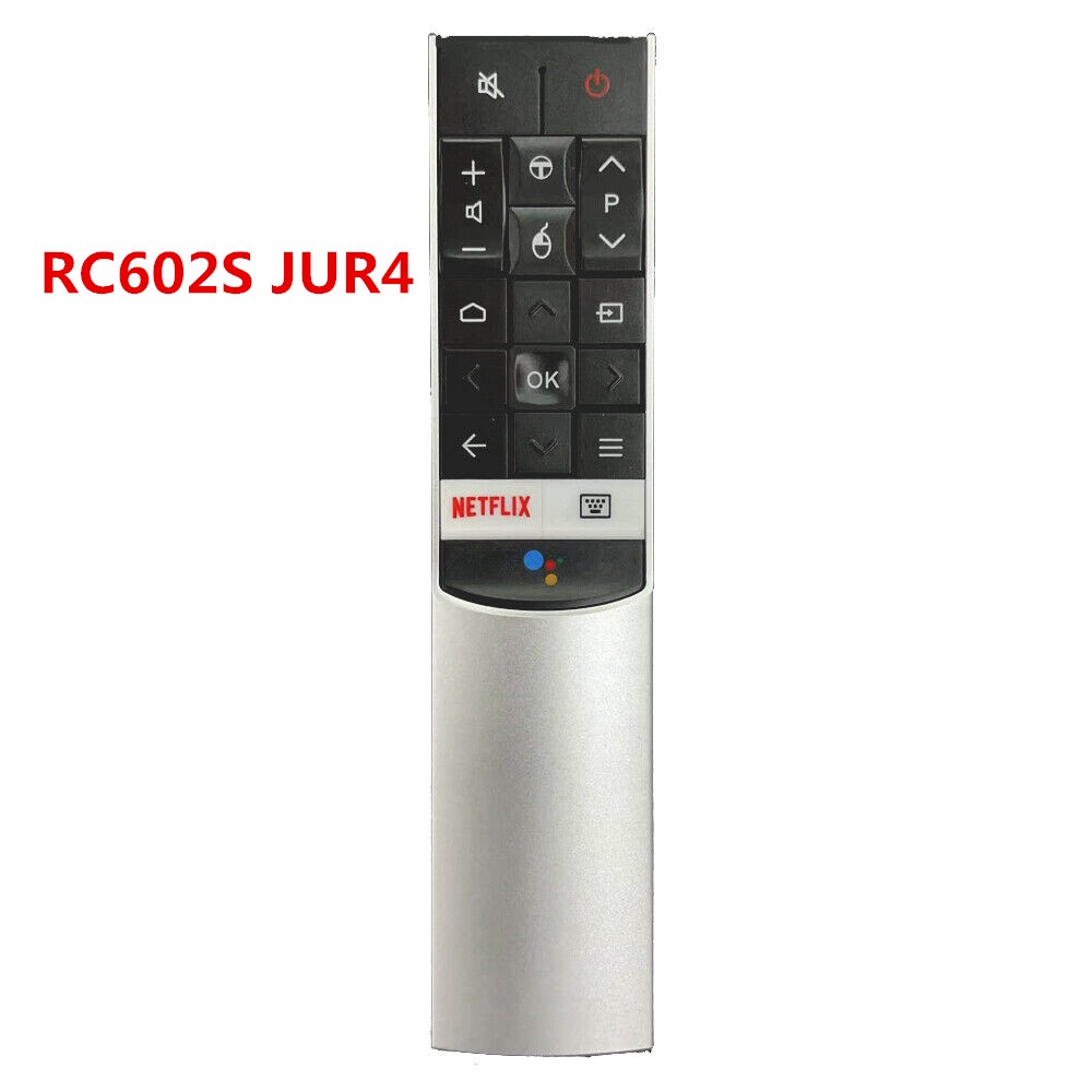 ใหม่ RC602S JUR4 RC602S JUR5 สําหรับ TCL สมาร์ททีวีรีโมทคอนโทรลสําหรับ P4 P6 C4 C6 C8 X4 X7 P8M Seri