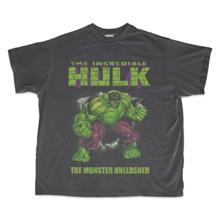 เสื้อยืด ลาย The Incredible HULK Oversize สไตล์วินเทจ 90s/HULK