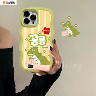 เคสโทรศัพท์มือถือ TPU นิ่ม ลายภาพวาดสีน้ํามัน รูปไดโนเสาร์ ขอบหยัก สําหรับ Redmi Note 11 Pro Note 11S 10C 10A 9C 9A 10 9T Note 10 5G 10s Note9 Note8 Poco X3 NFC M3 Redmi A1 BY