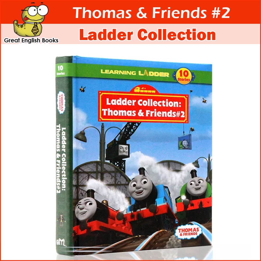 *ลิขสิทธิ์แท้* หนังสือนิทานปกแข็ง  Thomas and Friends Learning Ladder 2 children's English books