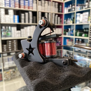 MINI CUSTOM IRON COIL TATTOO MACHINE เครื่องสักคอยลล์ เครื่องสักไอรอน เหมาะสำหรับการเดินเส้น