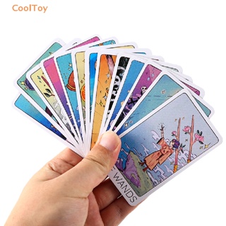 Cooltoy กล่องเหล็กไพ่ทาโรต์ตาที่สาม การ์ดเกมปาร์ตี้ พร้อมคู่มือ ขายดี