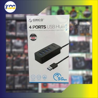 ORICO W5P-U3 USB 3.0 4Port HUB ฮับยูเอสบี ตัวเพิ่มช่อง 4 พอร์ต(สีดำ)**สินค้าประกัน2ปี**