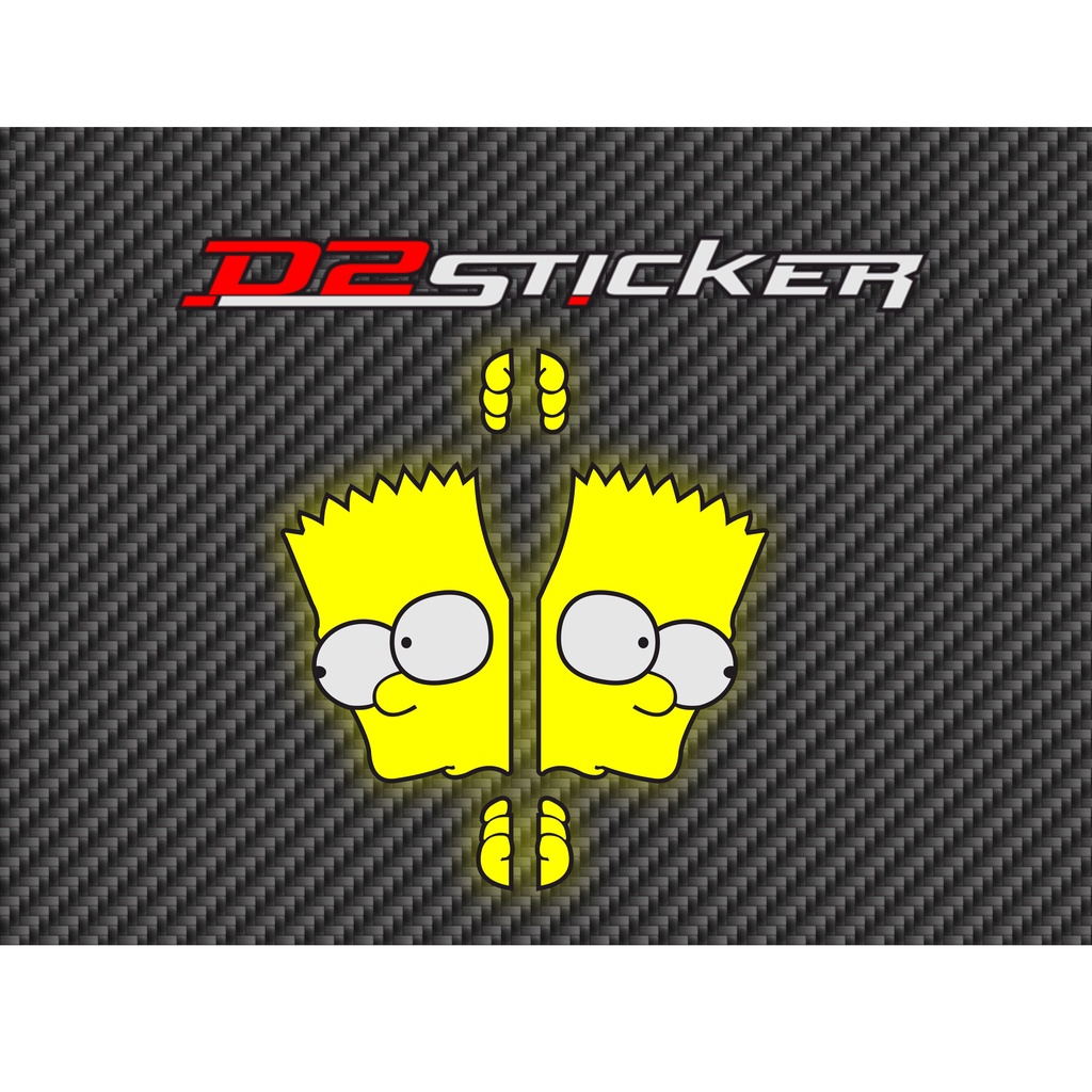 สติ๊กเกอร์ SIMPSON, สติ๊กเกอร์ SIMSON, สติ๊กเกอร์ตัด SIMSON, SIMSON NGINTIP