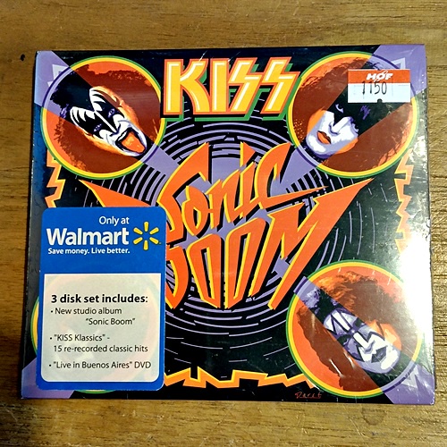 CD ซีดีสากล ซีล Kiss - Sonic Boom ( New 3 CD Disc Cd +Bonus+ DVD) 2009 USA.