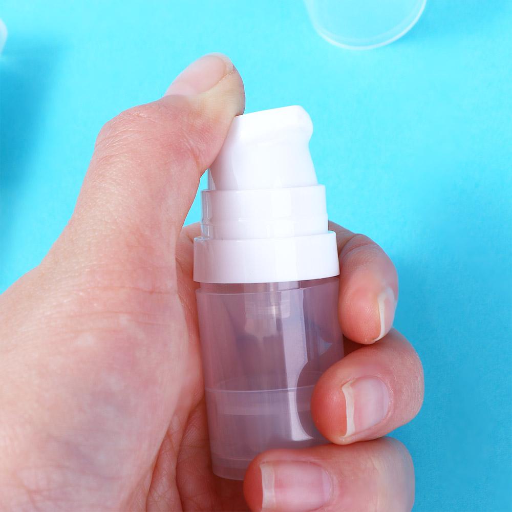 Back2life ขวดปั๊มสูญญากาศ Travel 5/10/15/25ml ขวดรองพื้นเหลวเครื่องจ่ายครีม Vial อุปกรณ์อาบน้ํา Sub-Bottling ขวดรีฟิล