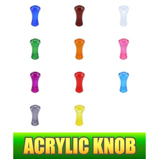 น็อปแต่งจากค่าย [Avail] Acrylic Handle Knob มือจับ knob อะคริลิกสีสันสดใส Made in Japan ❌ไม่มีจุกปิด❌