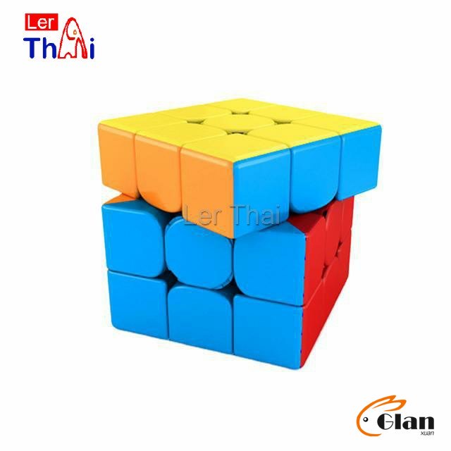 Glanxuan รูบิค  3x3x3 ความเร็วระดับมืออาชีพ  ลูกบาศก์ ของเล่นลับสมอง Twist Puzzle Rubik's Cube & MF3