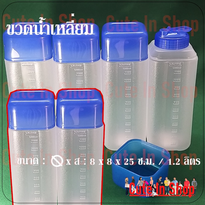 ขวดน้ำ พลาสติก ฝา2ชั้น สำหรับใส่น้ำแช่ตู้เย็น รวม 6 ใบ (สำหรับวางแนวตั้งนะครับ) แยกสีส่งให้ มีทั้งกลมและเหลี่ยม จากร้าน
