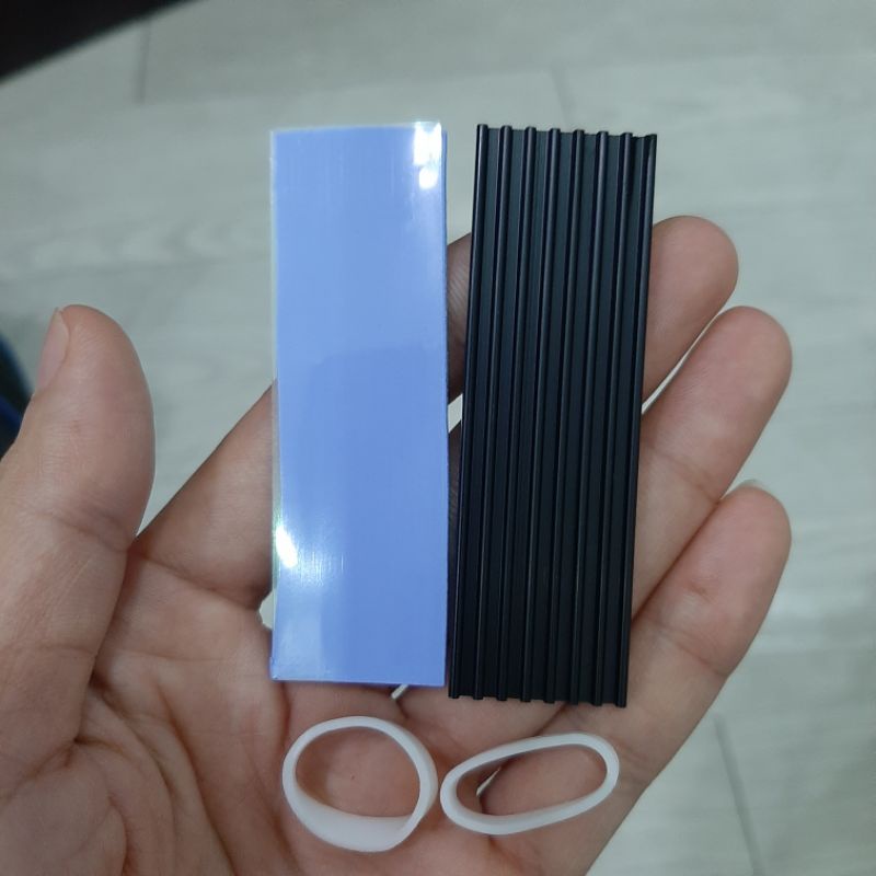 ฮีทซิงค์สําหรับ 2280 Standard M.2 SSD (ฮีทซิงค์) M2 Nvme Gen3, Gen4 - อลูมิเนียม