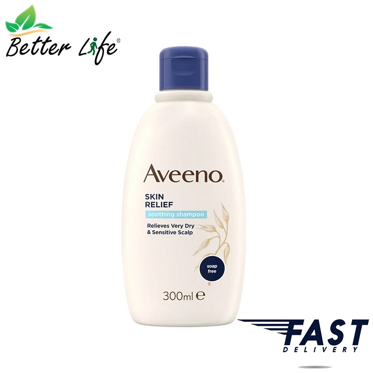[พร้อมส่ง] Aveeno Skin Relief Soothing Shampoo 300ml แชมพูสูตรอ่อนโยน