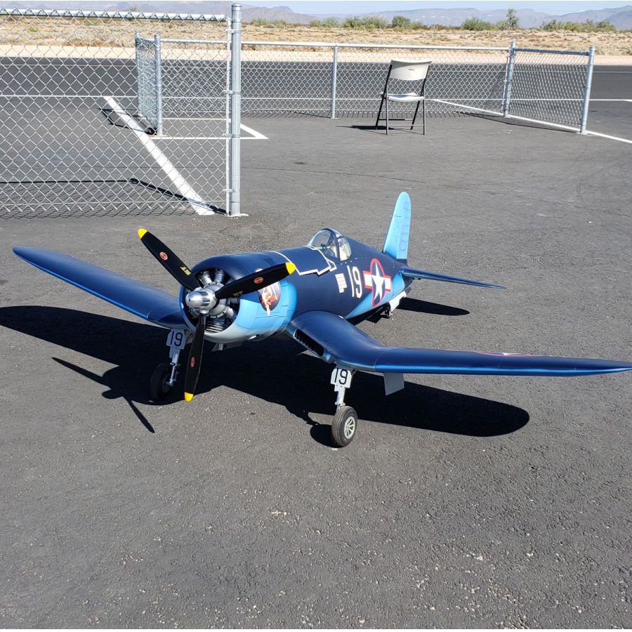 Top RC Model F4U Corsair 93"#19
