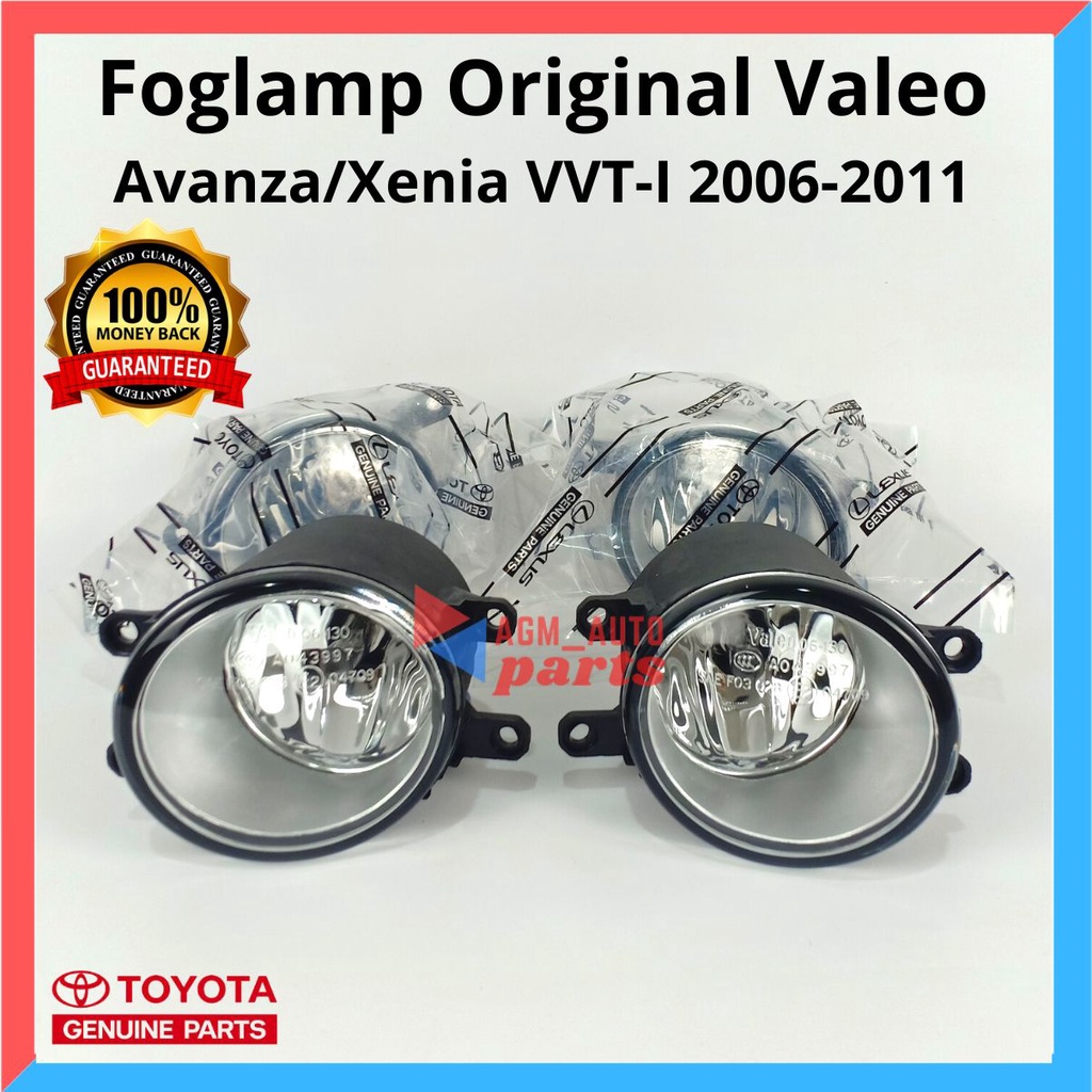 Avanza VVTi Foglamp/ Old Xenia ไฟตัดหมอก/ Yaris Foglamp/ Vios Foglam/ ไฟตัดหมอก Valeo ดั้งเดิม