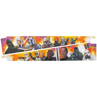 Star Wars The Mandalorian Pinball Art Blades