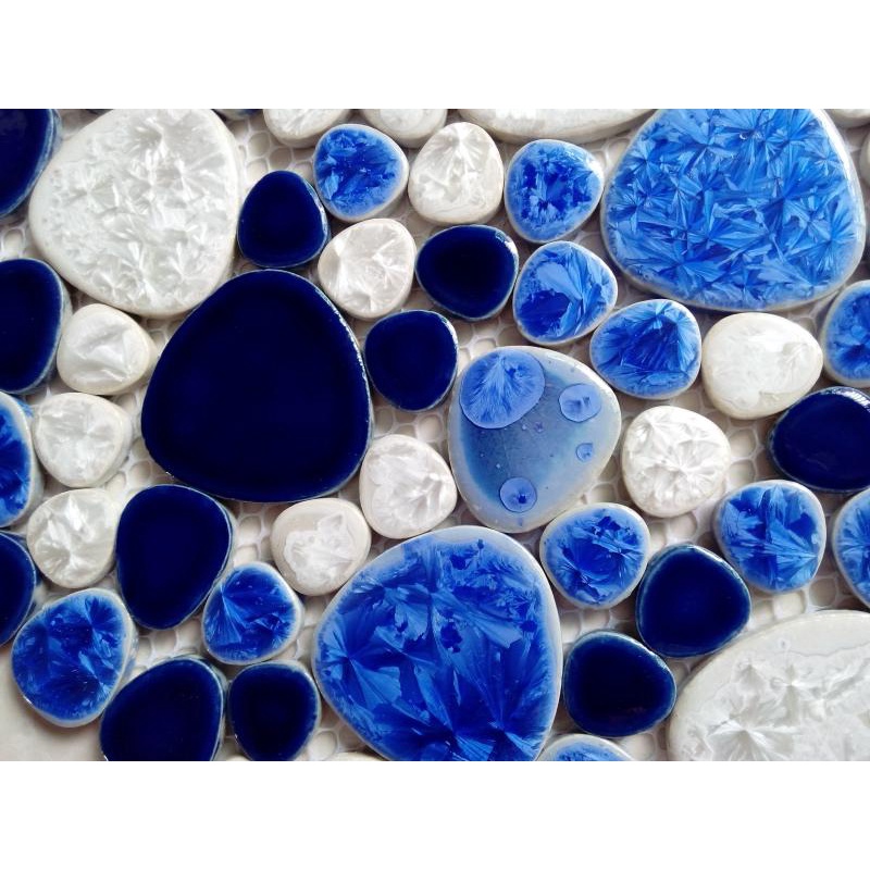 New pebble mosaic tile ceramic kitchen backsplash wallpaper tile