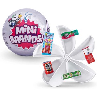 5 Surprise Mini Brands Capsule Collectible Mystery Ball 1 Piece of 5 Petal Different Miniature Gadget Fake Food Blind Box Toy