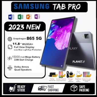 ราคา🔥Samsung Tablet🔥 PC Samsung แท็บเล็ต 11.5 Inch Android 9.1 6GB RAM 128GB ROM สองซิม 4G LTE รองรับซิมการ์ดทุกเครื่อข่าย