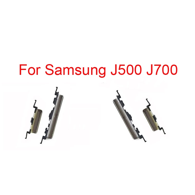 ปุ่มเปิดปิด Volume Out กุญแจด้านข้างสําหรับ Samsung J5 J7 2015 J500 J700