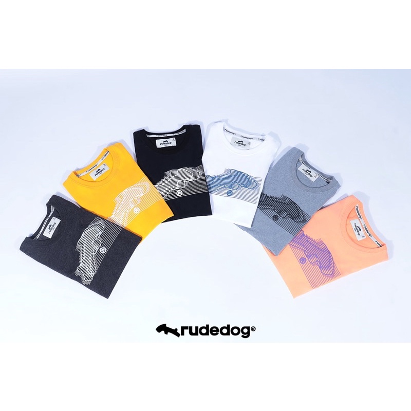 Rudedog Fade แขนยาว ผ้ายืด ผ้านุ่ม ของแท้ ของใหม่ มือ1