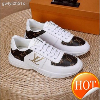 ◆✤△【Free Shipping】CowhideLV2020 men shoes fashion casual shoes luxury aristocratic shoes S