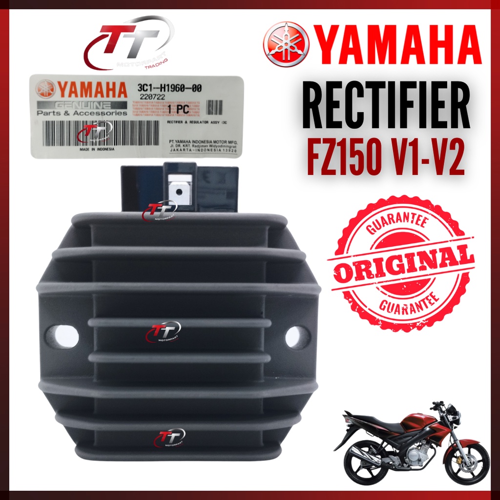 FZ150 V1 V2 FZ 150 (OLD) 3C1 29B RECIFER REGULATOR REC KATAP 3C1-H196-00 YAMAHA