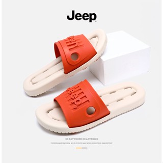 Jeep รองเท้าแตะลําลอง กันลื่น เหมาะกับใส่กลางแจ้ง แฟชั่นฤดูร้อน สําหรับผู้ชาย