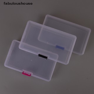 [fabuloushouse] กล่องพลาสติกใส สําหรับเก็บเครื่องประดับ ลูกปัด พร้อมส่ง