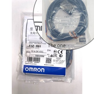 hot🔥🔥Omron photoelectric switch E3Z-R61แถมแผ่นสะท้อน  ของใหม่