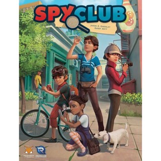 Spy Club บอร์ดเกมแท้ คู่มือภาษาอังกฤษ