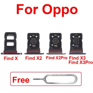 อะแดปเตอร์ถาดซิมการ์ด Micro SD แบบเปลี่ยน สําหรับ OPPO Find X X2 X3 Pro X3 X2 Lite