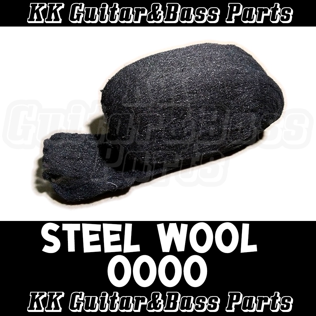 Steel Wool 0000 ตัดแบ่งยาว 20, 30, 100 ซม. ขัด Fret ขัดอะไหล่ ขัดกระจก และอื่นๆ by KK G&B Parts
