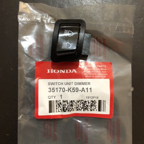 TOMBOL 2-FUNCTION Dim Button Vario 150 125 110 LED K59 F812