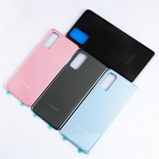 ฝาหลัง Samsung S20 Plus S20+ S20 กระจกหลัง Battery Back Cover for Samsung S20 Plus S20+ S20 มีLogo