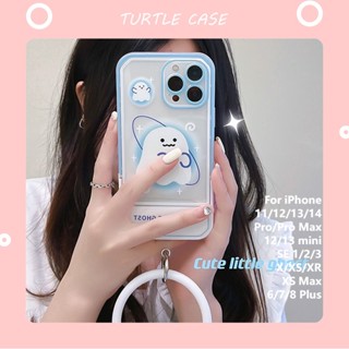 [พร้อมส่ง] เคสซิลิโคน ลายการ์ตูน พร้อมตัวยึด สําหรับ iPhone 14 13 12 11 promax XS XR xsmax se2020 6 7 8plus mini