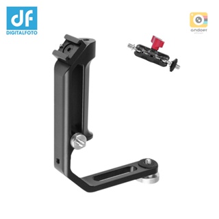 Df DIGITALFOTO M-0667II อุปกรณ์เมาท์ขาตั้ง รูปตัว L พร้อมเมาท์ขาตั้ง สําหรับ DJI Zhiyun FeiyuTech MOZA และกิมบอล ด้ามจับเดี่ยว