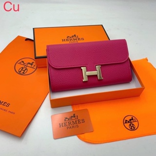 hermes wallet กระเป๋าเงินใบยาว กระเป๋าเงินผู้หญิง กระเป๋าสตางค์ กระเป๋าเงิน กระเป๋าแบรนด์เนม