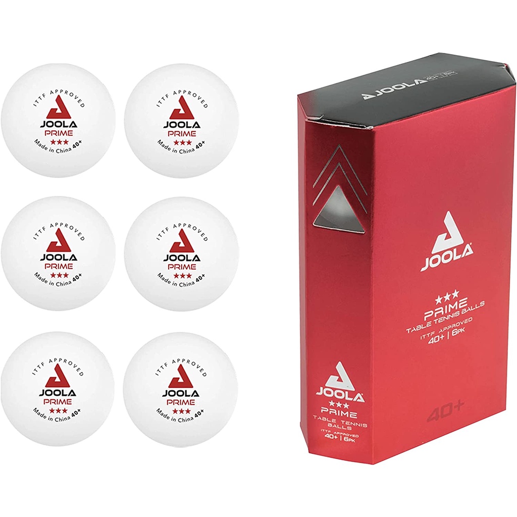 ลูกปิงปอง Joola Prime 3Star40+ (6Balls)ใช้ในการแข่งขันรายการAllthailandของสมาคมเทเบิลเทนนิสแห่งประเท