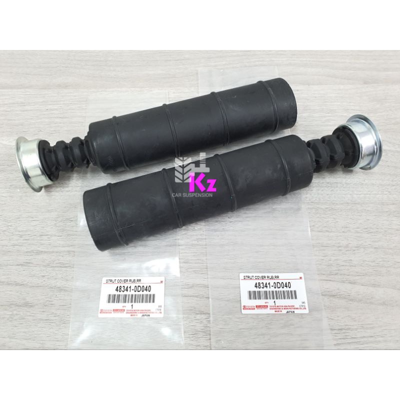 TOYOTA VIOS NCP42 -48341-0D040- 17MM - ชุด 2 IN 1 - ฝาครอบ ABSORBER ด้านหลังพร้อมเพลา BUSH