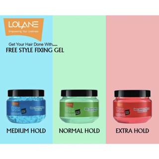 💈นาบิวตี้💈 Lolane free style fixing gel โลแลน เจลจัดแต่งทรงผม เนื้อสีใส มี 3 สูตร ปริมาณ 100g./ 200g.