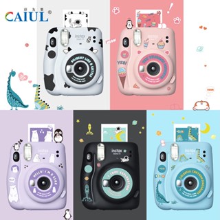 Ele สติกเกอร์ ลายการ์ตูนน่ารัก 5 แบบ สําหรับติดตกแต่งกล้อง Fuji Instax Mini 11