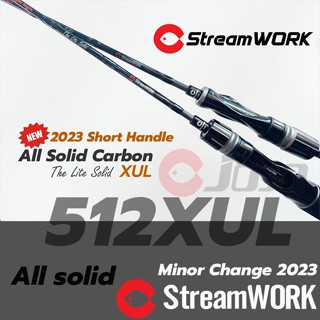 [ใส่โค้ด"JOJOSEP2" ลดทันที 130.-] New!! คันเบ็ด StreamWORK ต่อโคน 512 XUL 1-5lb รุ่น The Lite Solid