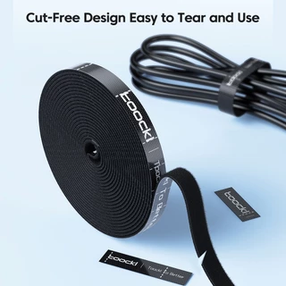 Toocki Cable Organizer การจัดการเคเบิล Tearable Organizador สาย Winder Ties อุปกรณ์เสริมโทรศัพท์สายไฟ Organizer และสายเคเบิล