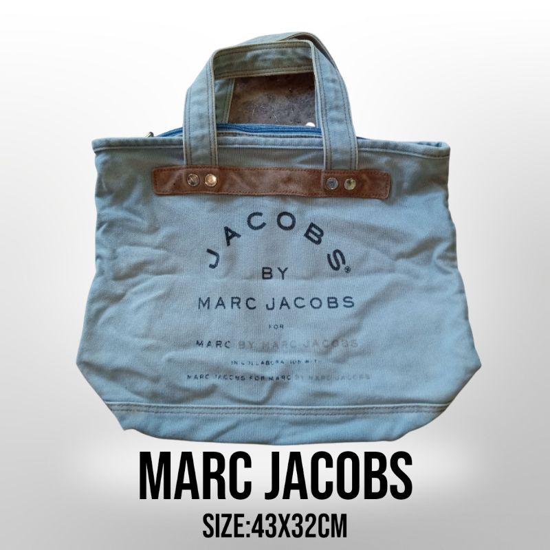 กระเป๋าผ้าMarc jacobsแท้ กระเป๋าถือ แบรนด์เนมแท้#17