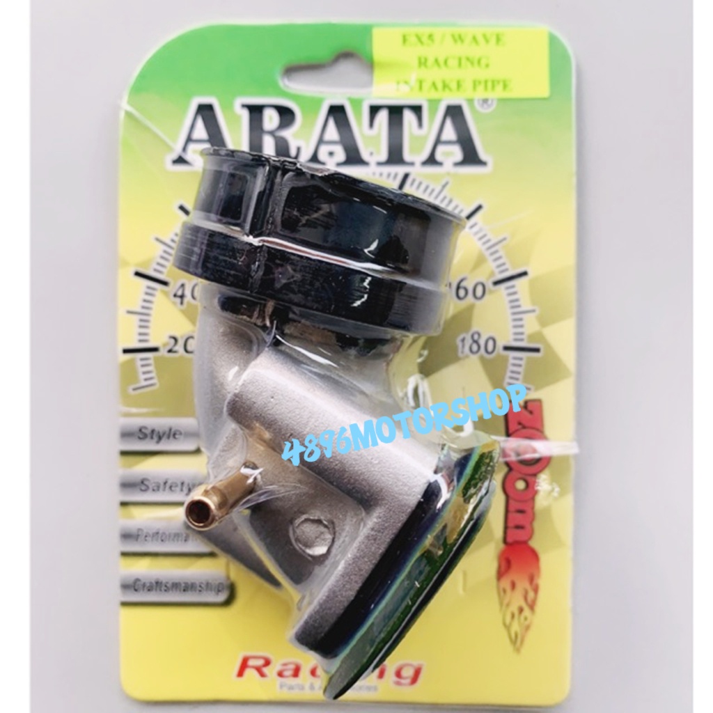 ARATA RACING INTAKE PIPE HONDA EX5 DREAM WAVE100 WAVE 100 EGO TENGKUK MODIFY CARBURETOR JOINT