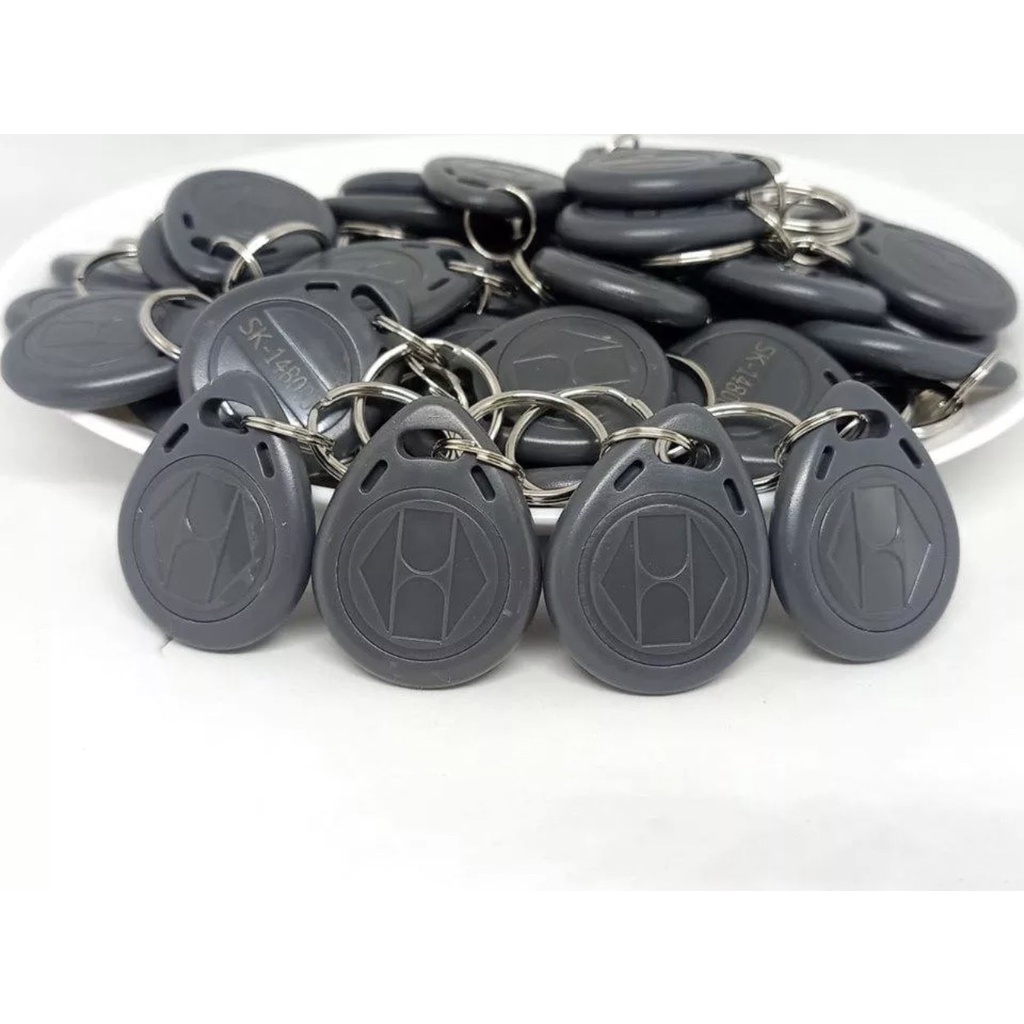 คีย์การ์ด แบบเหรียญ กลม สีเทา อ่าน และ เขียน Copy Card 20 ชิ้น