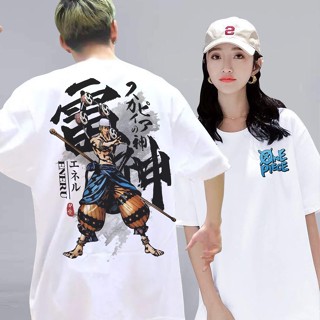 อะนิเมะ One Piece กราฟิกที unisex เสื้อยืดสีขาว Xtc_31